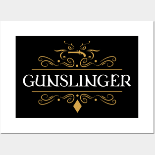 Gunslinger Character Class Tabletop RPG Gaming Posters and Art